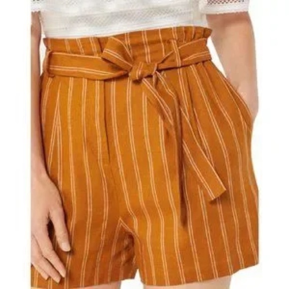 BCBG | BNWT high rise linen shorts | size small - Picture 1 of 5